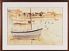 FISHING BOAT, PORTAFERRY by Tom Carr HRHA HRUA at Ross's Online Art Auctions