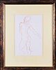 NUDE STUDY by Brian Merry at Ross's Online Art Auctions