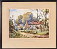 OLD ENGLISH COTTAGES by G.E. Bedford at Ross's Online Art Auctions