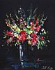 STILL LIFE, FLOWERS by Jill Hogg at Ross's Online Art Auctions