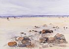 ST OWENS BAY, JERSEY by ELAINE SMITH at Ross's Online Art Auctions