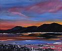 RED EVENING SKIES by Judith Law at Ross's Online Art Auctions