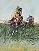 THE GRAND NATIONAL by Desmond Murrie at Ross's Online Art Auctions
