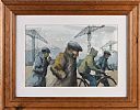 SHIPYARD WORKERS by James McDonald at Ross's Online Art Auctions