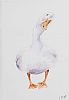 CURIOUS GOOSE by Lorraine Kidd at Ross's Online Art Auctions