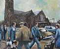 OFF TO CHURCH by James McDonald at Ross's Online Art Auctions