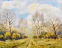 GOURSE IN PEPPARD COMMON by JOHN SALMON at Ross's Online Art Auctions