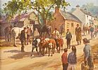 MARKET DAY by Donal McNaughton at Ross's Online Art Auctions