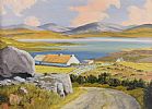 GWEEBARRA BAY, CO DONEGA;L by Michael Simms at Ross's Online Art Auctions
