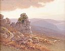 THE DEVIL'S CHEESEWRING NEAR LYNTON by Charles Brittain at Ross's Online Art Auctions