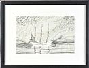 TALL SHIP IN FALMOUTH BAY by Neil Miners at Ross's Online Art Auctions