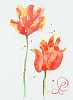 SEASON'S FIRST TULIPS by Lynda Cookson at Ross's Online Art Auctions