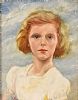 PORTRAIT OF A YOUNG GIRL by Hilda Roberts HRHA at Ross's Online Art Auctions
