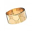 GUCCI 18CT GOLD BAND at Ross's Online Art Auctions