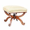 REGENCY ROSEWOOD STOOL at Ross's Online Art Auctions