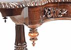 VERY FINE WILLIAM IV REGENCY ROSEWOOD SOFA TABLE at Ross's Online Art Auctions