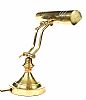 BRASS BANKERS LAMP at Ross's Online Art Auctions