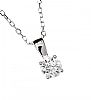 18CT WHITE GOLD DIAMOND NECKLACE
 at Ross's Online Art Auctions