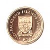FALKLAND ISLANDS GOLD PROOF ONE POUND COIN at Ross's Online Art Auctions