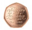 2020 FIFTY PENCE GOLD PROOF COIN at Ross's Online Art Auctions