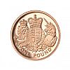 GOLD PROOF ONE POUND COIN 2015 at Ross's Online Art Auctions