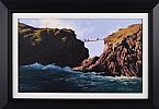 CARRICK A REDE ROPE BRIDGE by Gregory Moore at Ross's Online Art Auctions