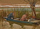 DUCK SHOOTING by George Goodwin Kilburne RI ROI RWS at Ross's Online Art Auctions