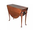 ANTIQUE MAHOGANY DROP LEAF TABLE at Ross's Online Art Auctions