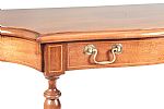 INLAID MAHOGANY CONSOLE TABLE at Ross's Online Art Auctions