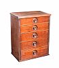 MINIATURE MAHOGANY CHEST at Ross's Online Art Auctions