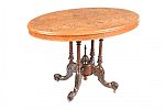 VICTORIAN WALNUT CENTRE TABLE at Ross's Online Art Auctions