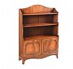 MAHOGANY OPEN BOOKCASE at Ross's Online Art Auctions