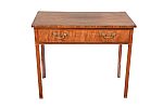 GEORGIAN MAHOGANY HALL TABLE at Ross's Online Art Auctions