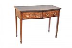 MAHOGANY CONSOLE TABLE at Ross's Online Art Auctions