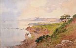 RAILWAY TRACKS AT WHITEHEAD by Joseph William  Carey RUA at Ross's Online Art Auctions