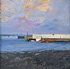 NORTH PIER, BANGOR by Colin Middleton RHA RUA at Ross's Online Art Auctions