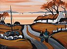 EVENING STROLLING by J.P. Rooney at Ross's Online Art Auctions