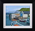 BALLINTOY HARBOUR by Dan Darcy at Ross's Online Art Auctions