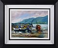 BOATS AT CARLINGFORD, COUNTY LOUTH by Niall Campion at Ross's Online Art Auctions