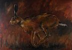 THE STARTLED HARE by Michael Smyth at Ross's Online Art Auctions