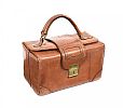 VINTAGE TAN LEATHER CASE at Ross's Online Art Auctions