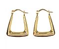 THREE PAIRS OF 9CT GOLD EARRINGS 
 at Ross's Online Art Auctions