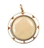 
GOLD MOUNTED PENDANT
 at Ross's Online Art Auctions