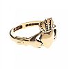 9CT GOLD CLADDAGH RING at Ross's Online Art Auctions