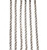 STERLING SILVER GUARD CHAIN AND FOB 
 at Ross's Online Art Auctions