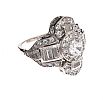 14CT WHITE GOLD COSTUME RING at Ross's Online Art Auctions