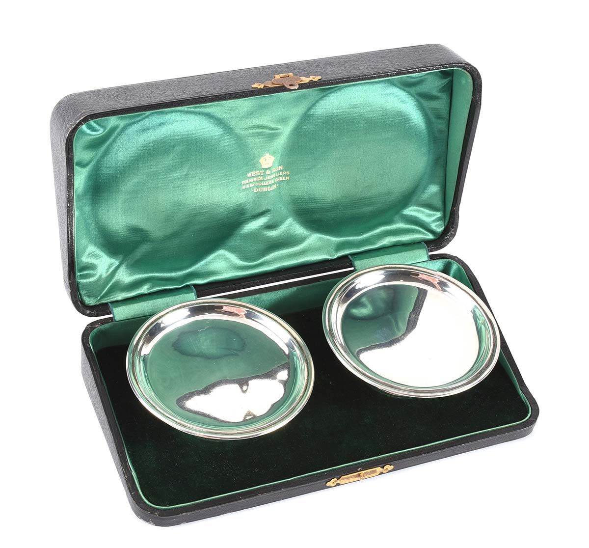 CASED SILVER TAZZAS at Ross's Online Art Auctions