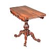 WILLIAM IV TURN OVER LEAF CARD TABLE at Ross's Online Art Auctions
