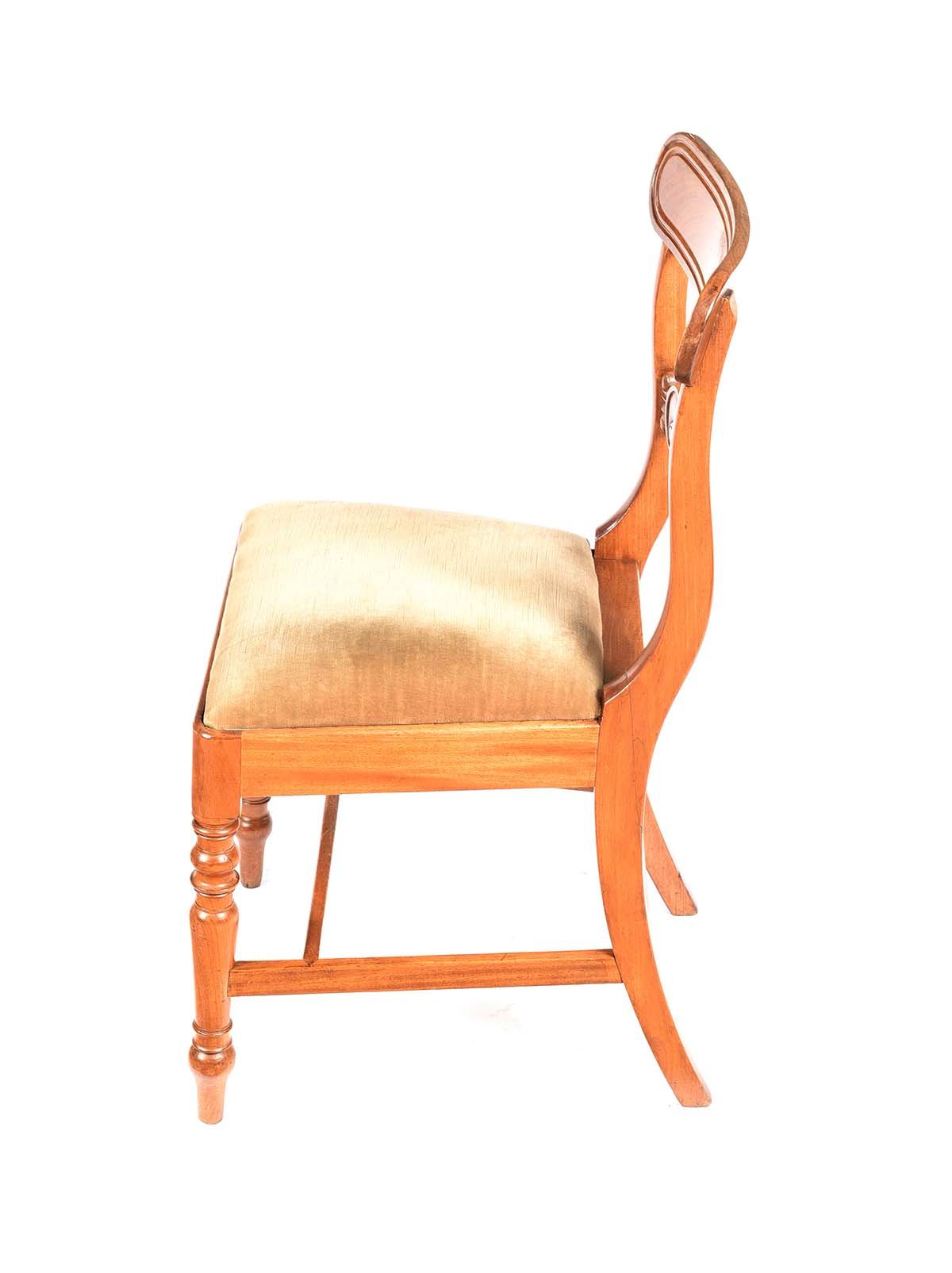 REGENCY MAHOGANY OCCASIONAL CHAIR at Ross's Online Art Auctions