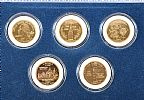 TWO BOXED SETS OF COINS at Ross's Online Art Auctions